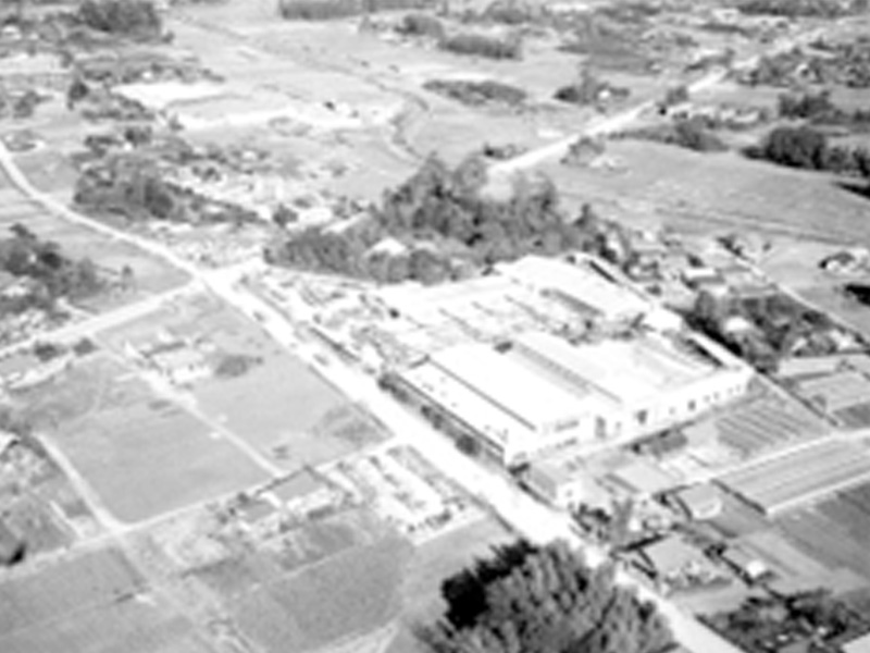 1960年代後半の本社工場全景