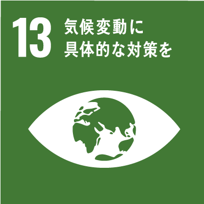 目標13 ［気候変動］気候変動及びその影響を軽減するための緊急対策を講じる