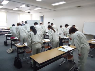 新入社員導入教育研修1日目
